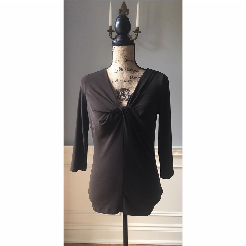 💛MICHAEL KORS💛 Brown Blouse Sz S