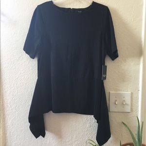 Simply Vera Wang black dressy blouse