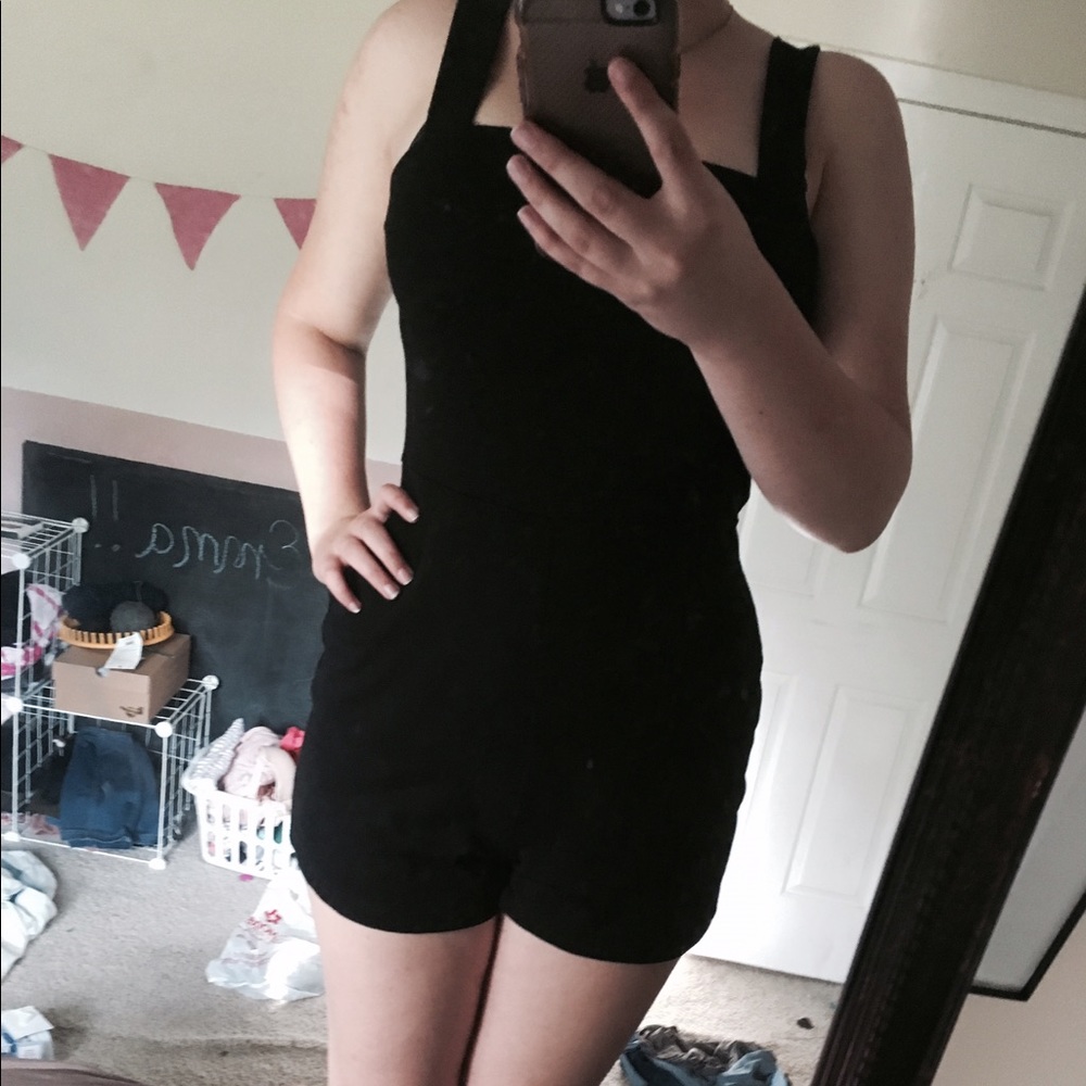 Basic Black Romper
