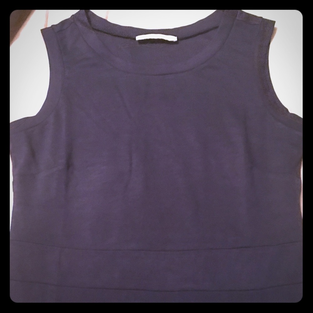 Signature collection by Avon navy dress with lace