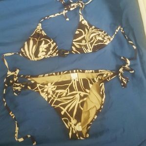J. Crew triangle string bikini
