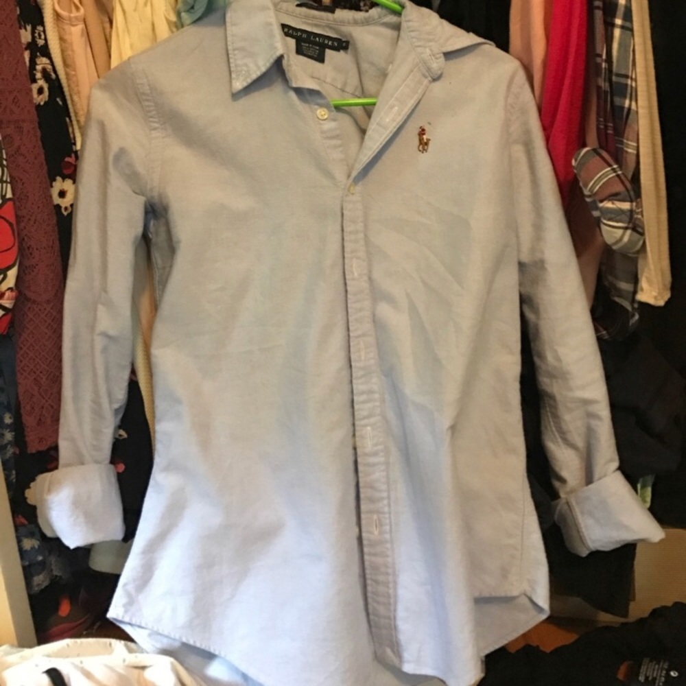 Blue and white polo bundle