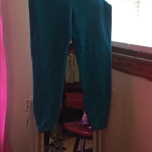 Blue Reebok sweatpants lightly used