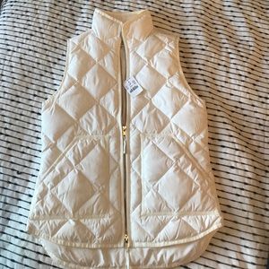 JCrew quilted vest