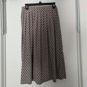 Vintage Wrap High Waisted Skirt