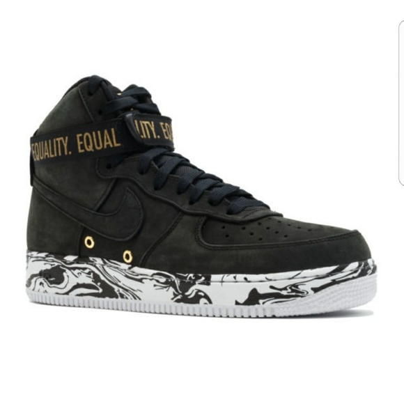 17% off Nike Other - Limited Edition BHM Air Force Ones from Leisha's ...