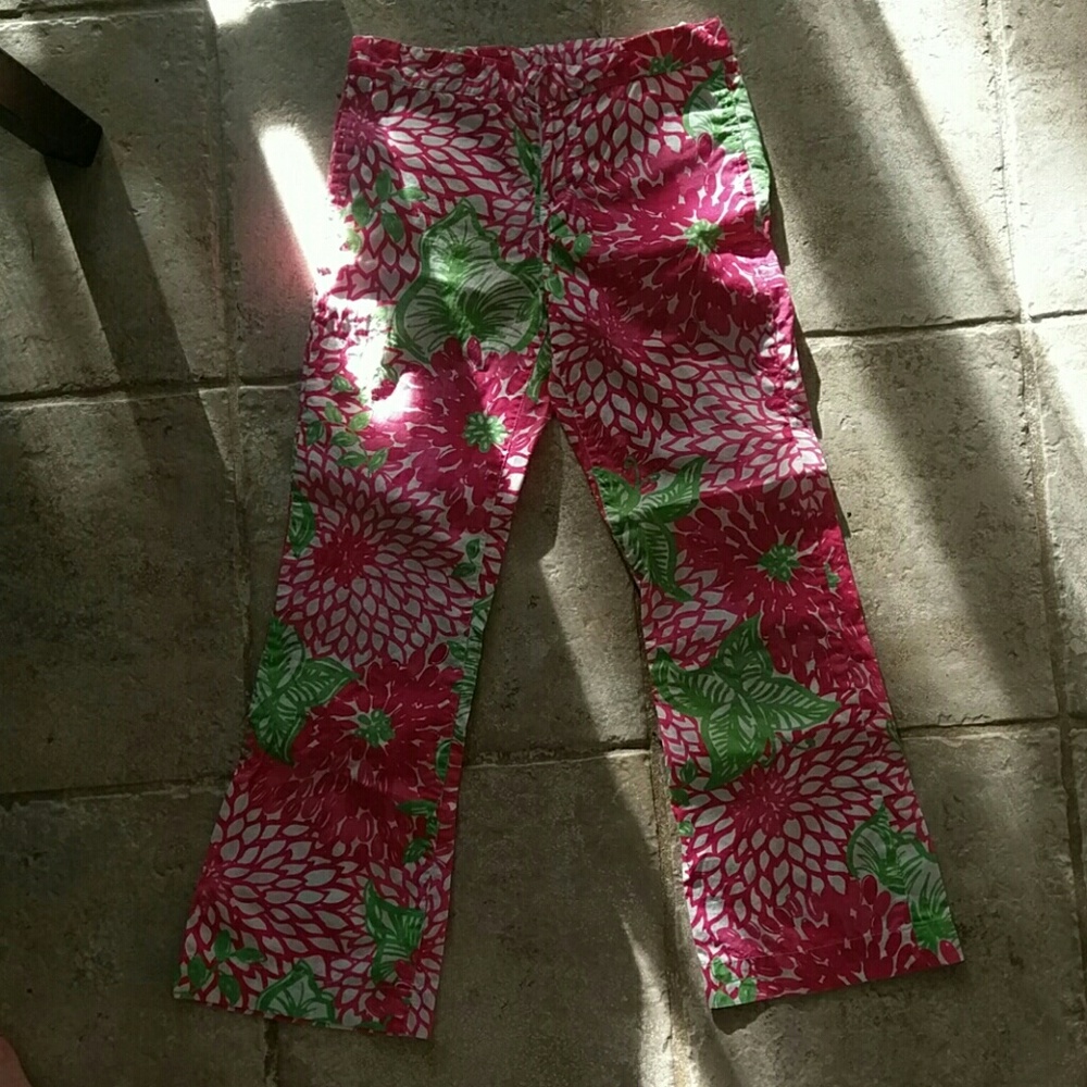Flared trousers for girls by Lily Pulitzer