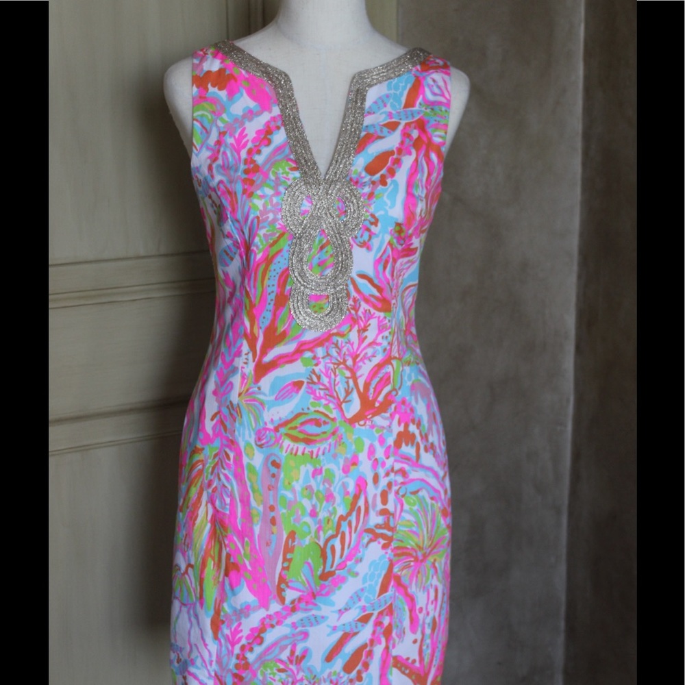 ⭐️SALE⭐️ LILLY PULITZER Janice Dress Scuba to Cuba