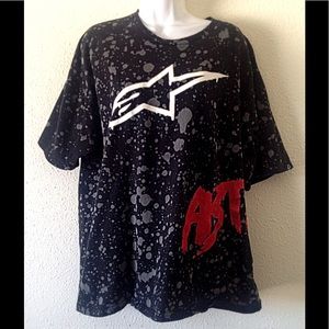 Rare Alpinestars XL Astars Shark Tshirt Nice