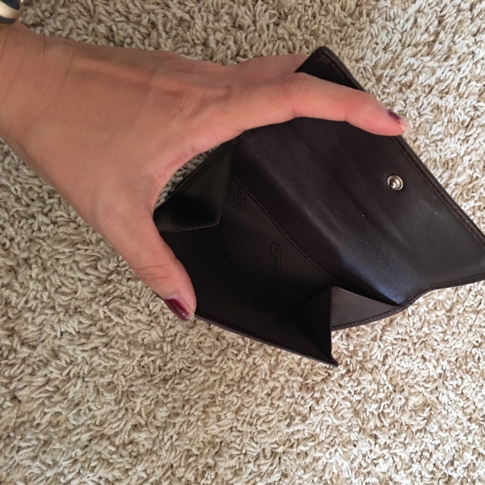 Authentic Coco brown Coach Wallet - Picture 3 of 4