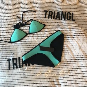 Authentic Triangl Bikini in Mint