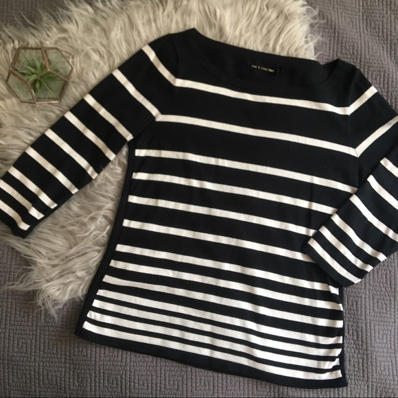rag & bone Tops - Rag & Bone Variegated Stripe Knit Top rag & bone Tops - Rag & Bone Variegated Stripe Knit Top