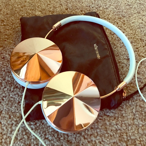 Frends Taylor Headphones Rose Gold/White - Picture 1 of 5