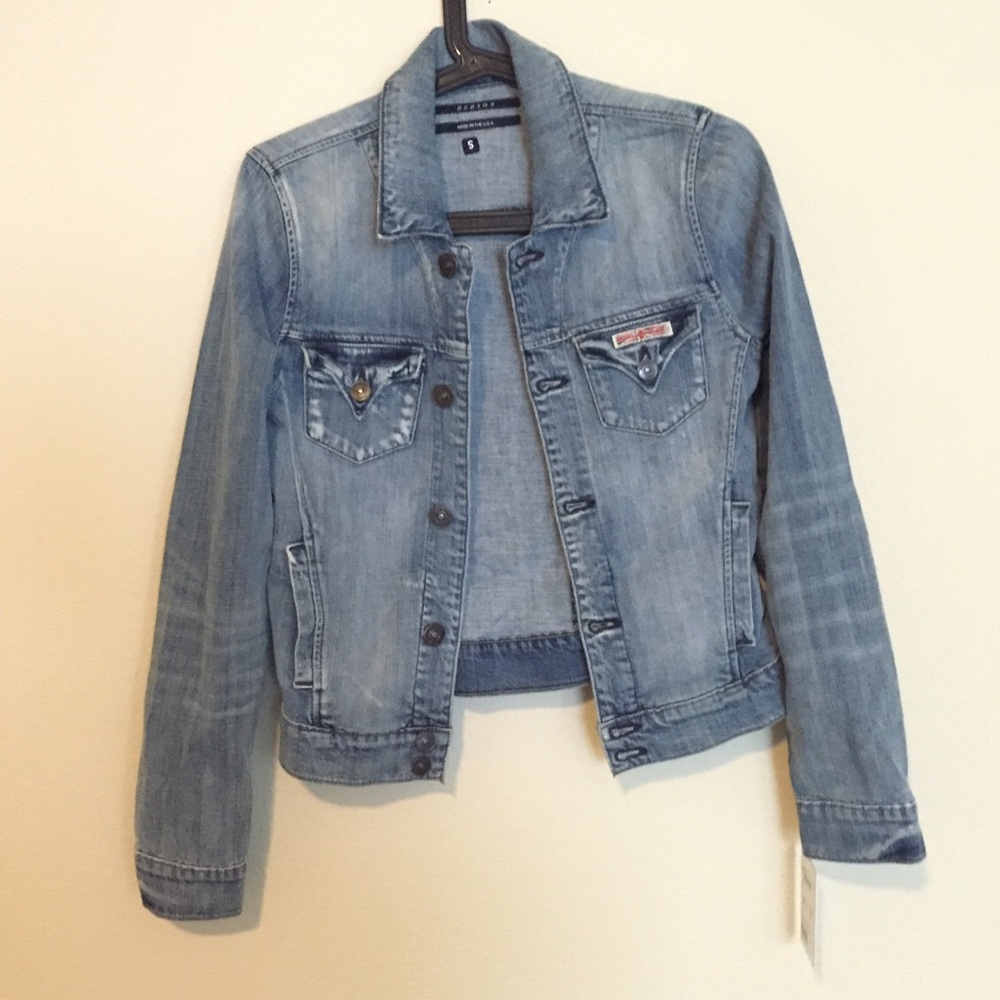 Hudson denim jacket S but fits more like a xs