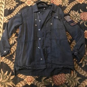 ❌SOLD❌FP NWOT MILITARY EMBELLISHED JACKET SIZE M