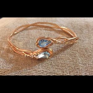 Beautiful Blue Crystal Adjustable Bracelet