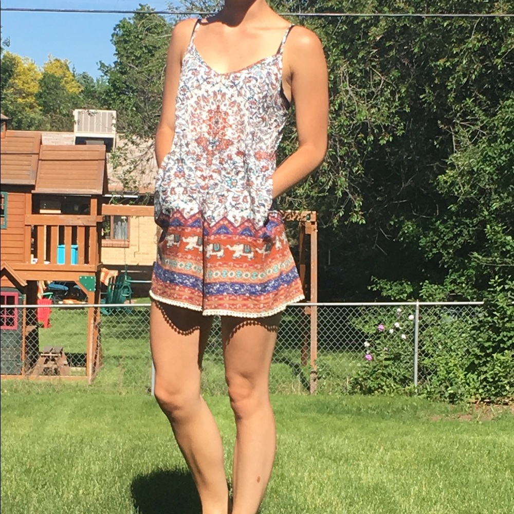 Tribal Romper