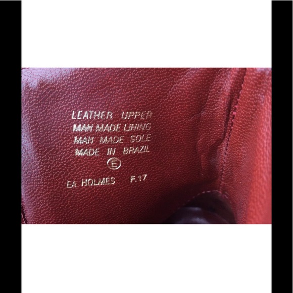 SOLD...✅✅✅ NEW DARK BROWN LEATHER BOOTS - Picture 8 of 8