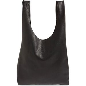 Baggu Leather Shopper Tote