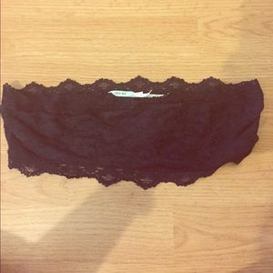 Kimchi Blue Black lace Bandeau