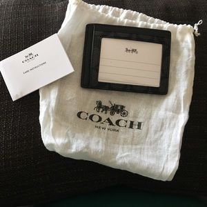 Coach slit wallet
