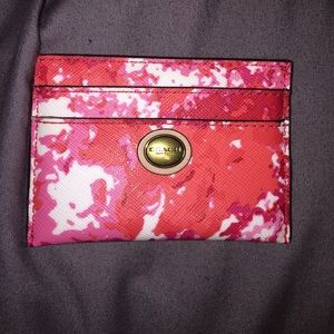 Coach Card Holder