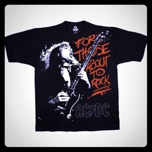 AC/DC  'For Those About To Rock' T-shirt