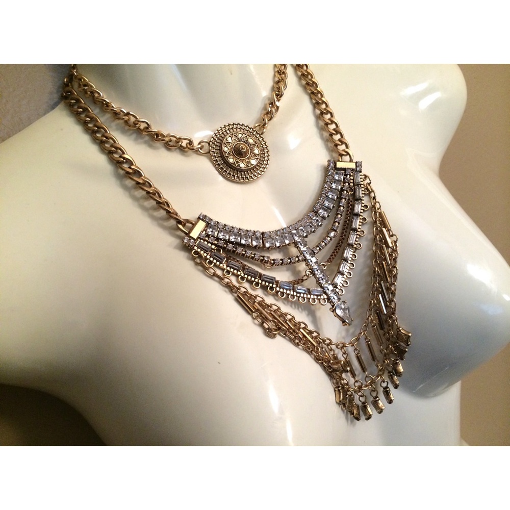 Beautiful, Antique Gold Necklace