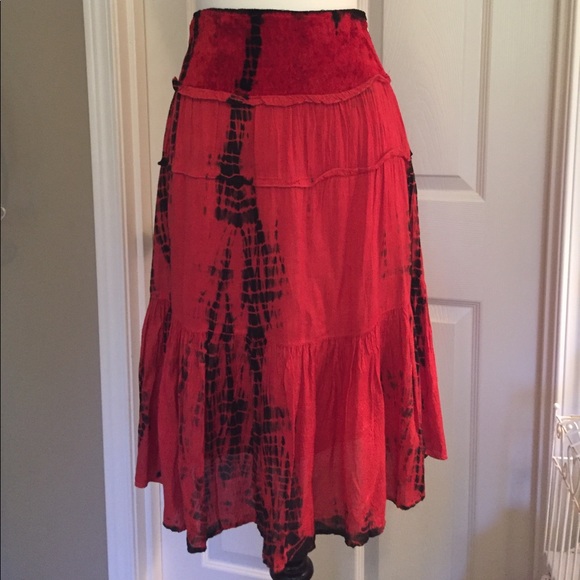 tie dye skirt patterns