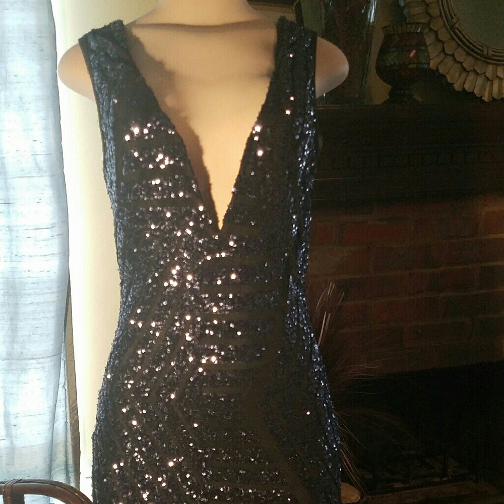Sequins Cocktail Dress