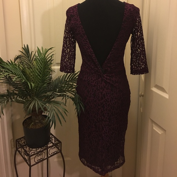 ASOS Petite Lace Midi Dress - Picture 3 of 5