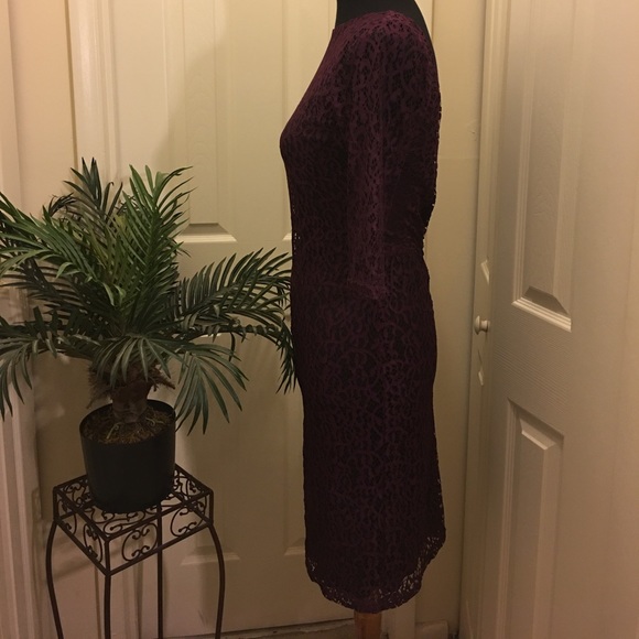 ASOS Petite Lace Midi Dress - Picture 4 of 5