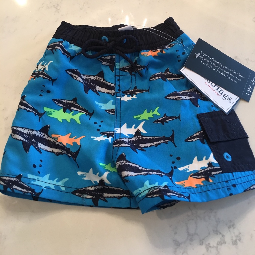 NWT baby boy swim trunks