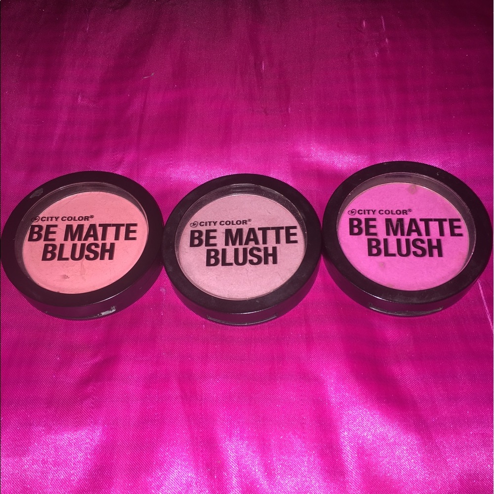 Three City Color Matte Blushes