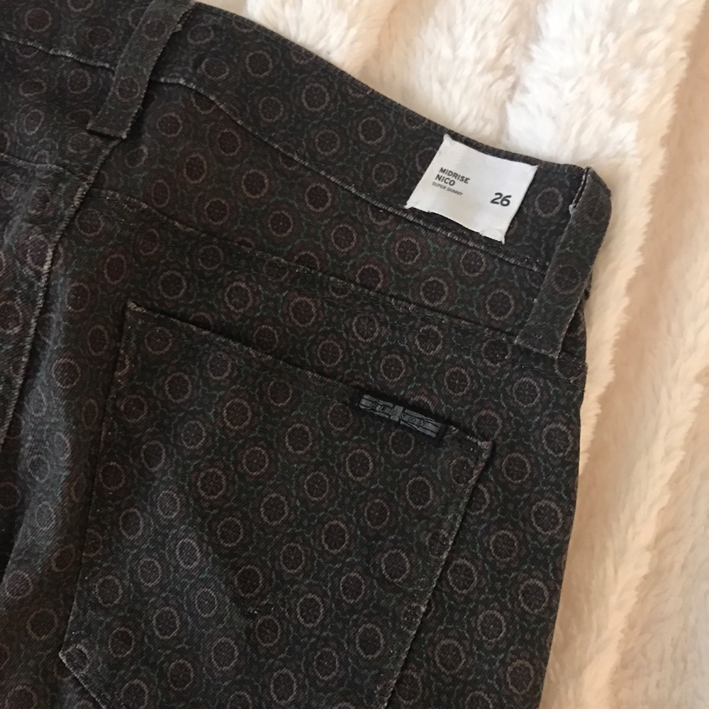 Hudson Patterned Jeans - image 5