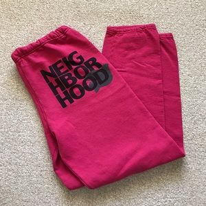 Free city sweatpants!