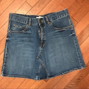 Zara Denim mini skirt