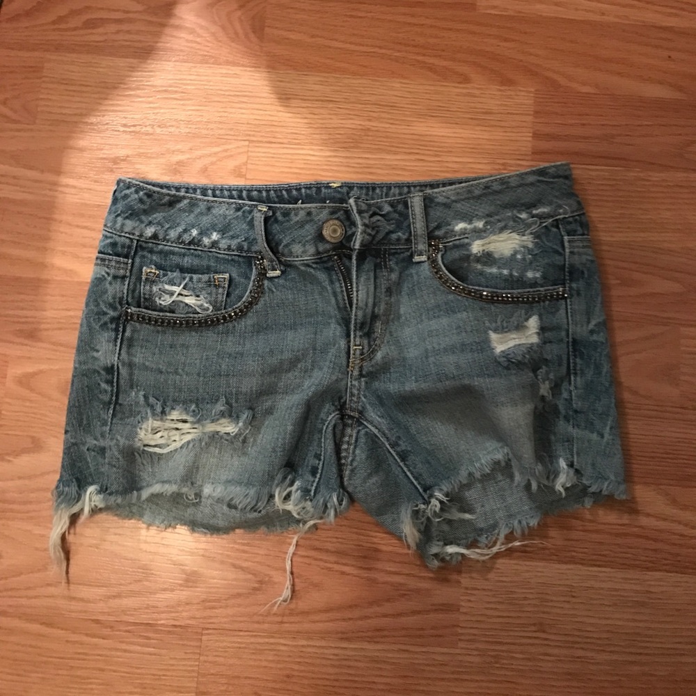 AMERICAN EAGLE DENIM SHORTS