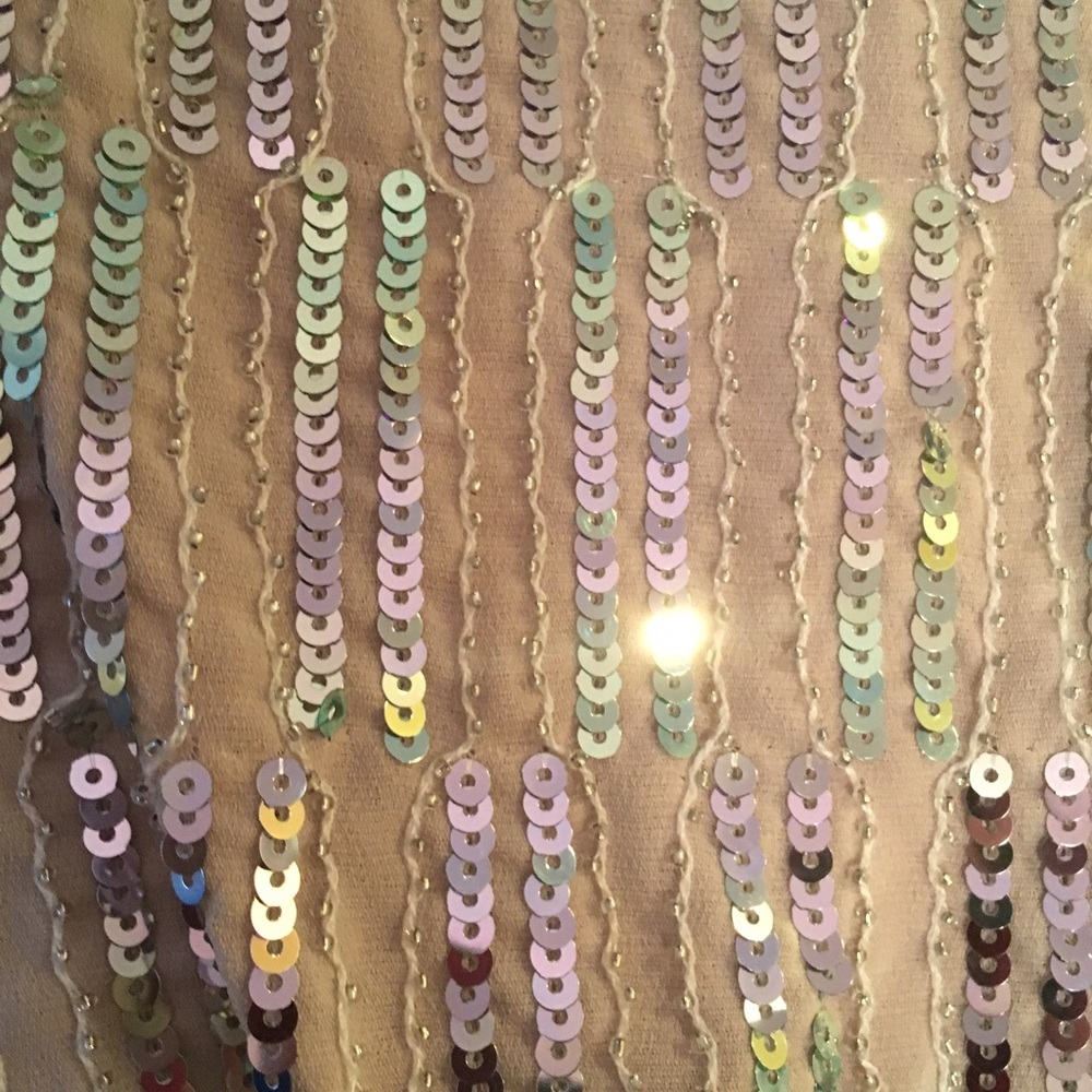 Taupe embellished dress - Picture 4 of 4
