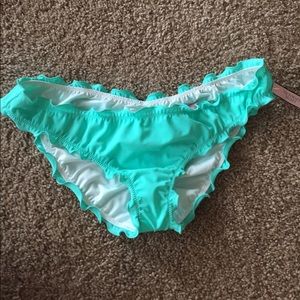 Victoria's Secret Ruffle Cheeky Bikini Bottom