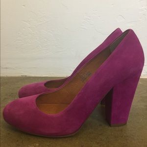 1937 Brand Magenta Heels from Madewell - Worn Once