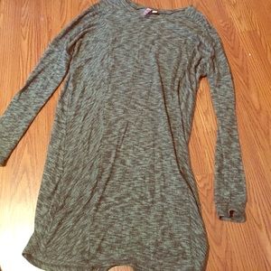 Incredibly soft green tunic dress