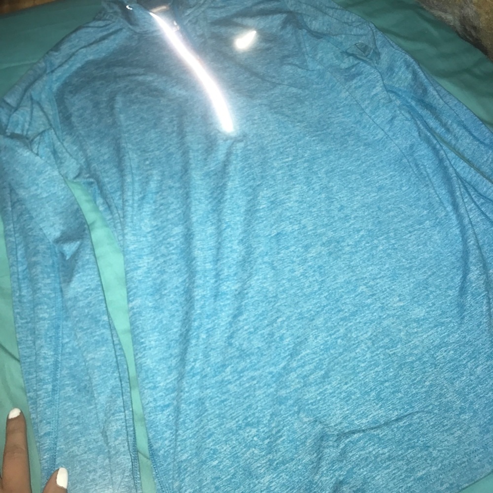 Nike dri-fit element quarter length zip up jacket