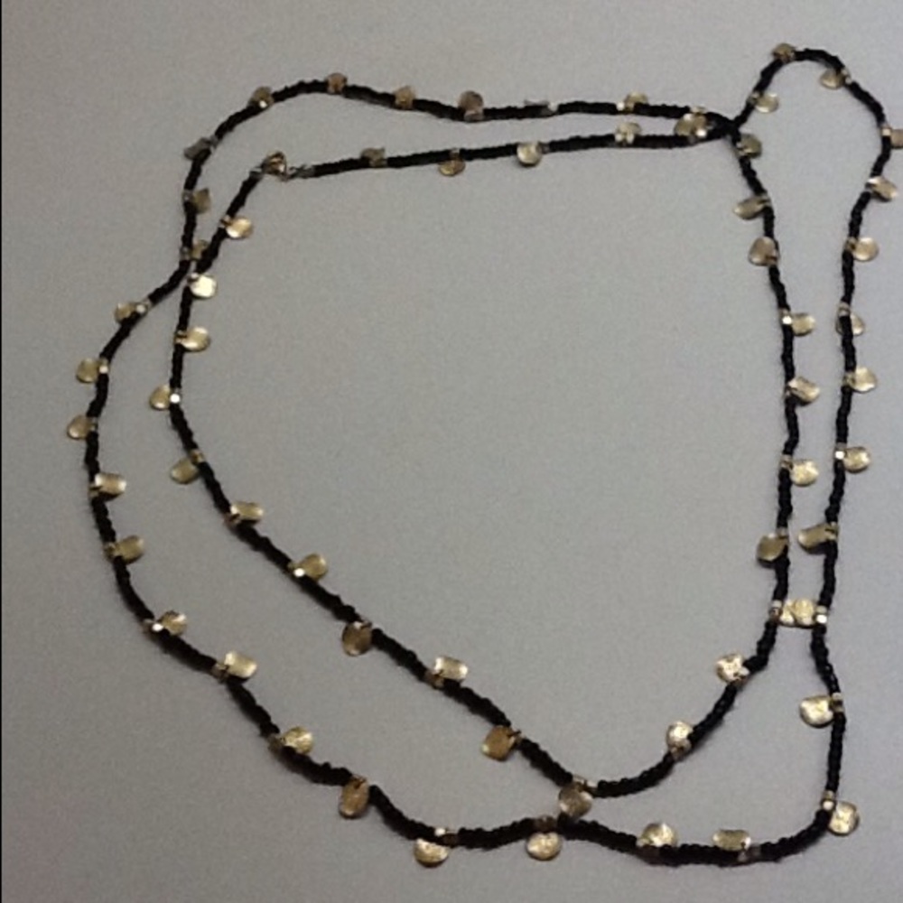 Black and Gold Necklace