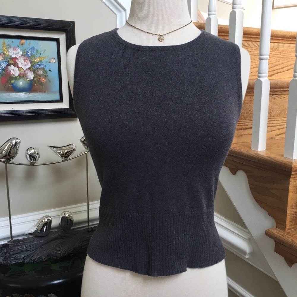 Caslon vintage gray tank top - Picture 1 of 3