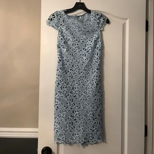 Alice + Olivia lace blue dress brand new!