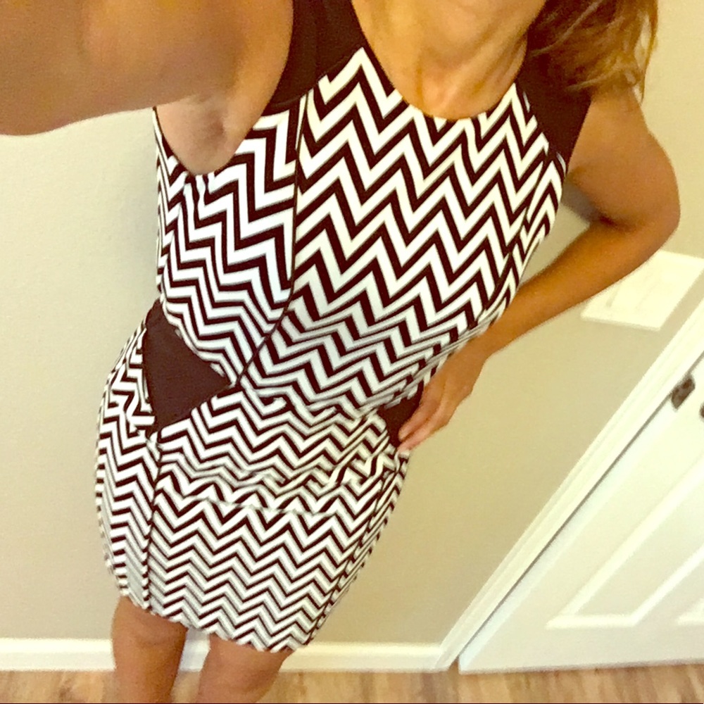Black and white dress! Worn once.