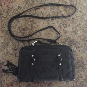 Thirty-One Black Wallet Sarah