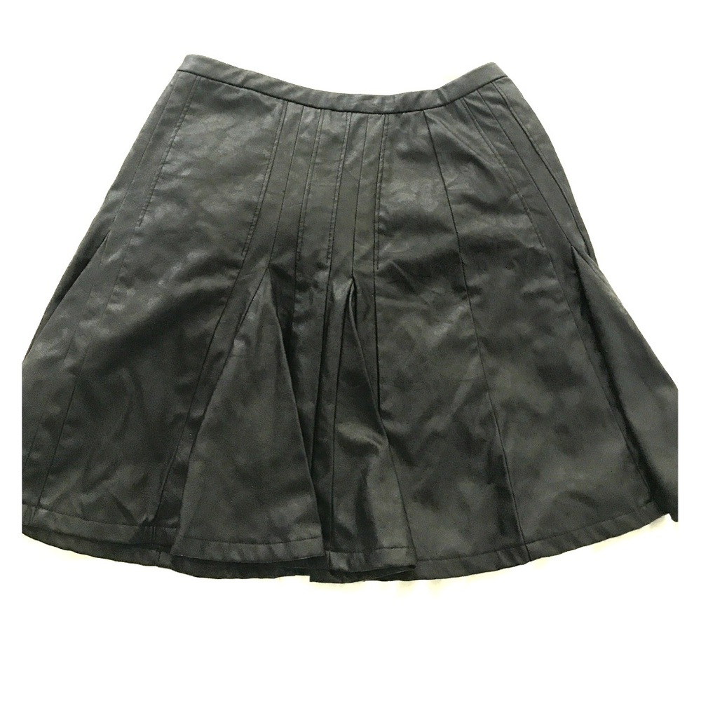 Greylin Mini Leather High waist skirt