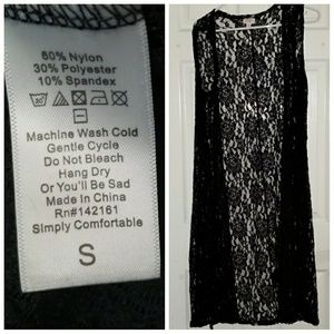 Lularoe Black Lace Joy